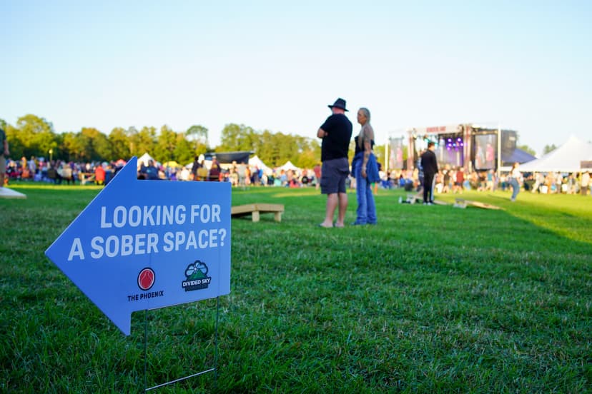 How to make your space more sober supportive: Music Festivals