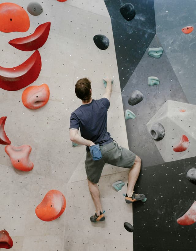 Indoor Rock Climbing